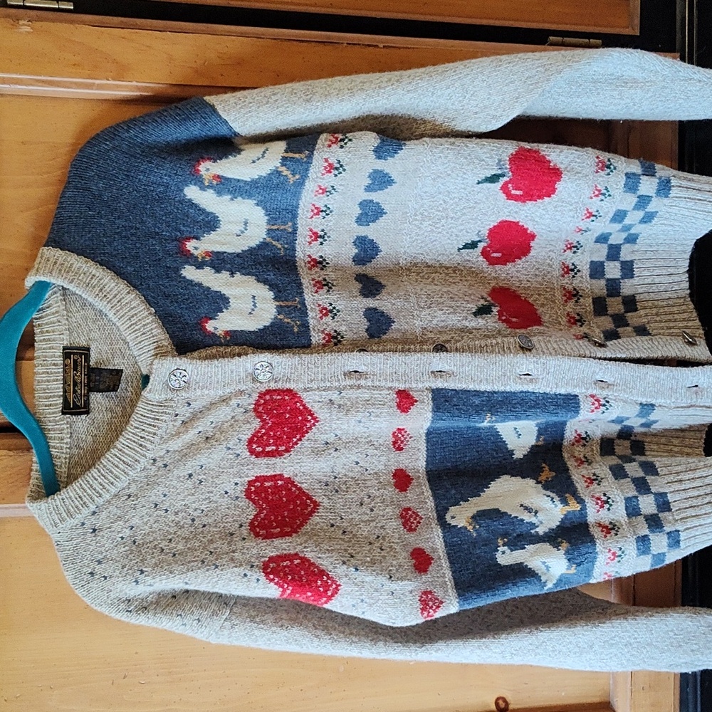 Vintage Eddie Bauer teacher sweater